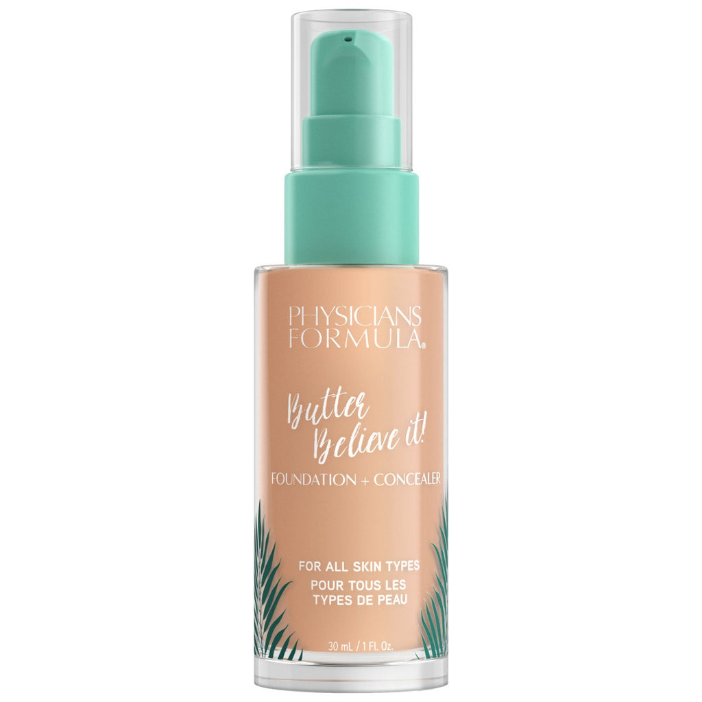 Butter Believe It! Foundation + Concealer Front View in shade Light-to-Medium on white background