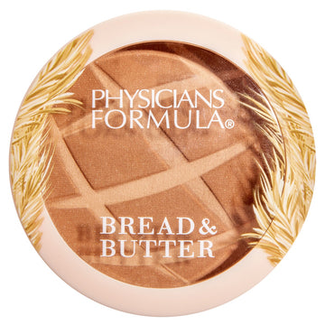 Murumuru Bread & Butter Bronzer Front View in shade Baked on white background