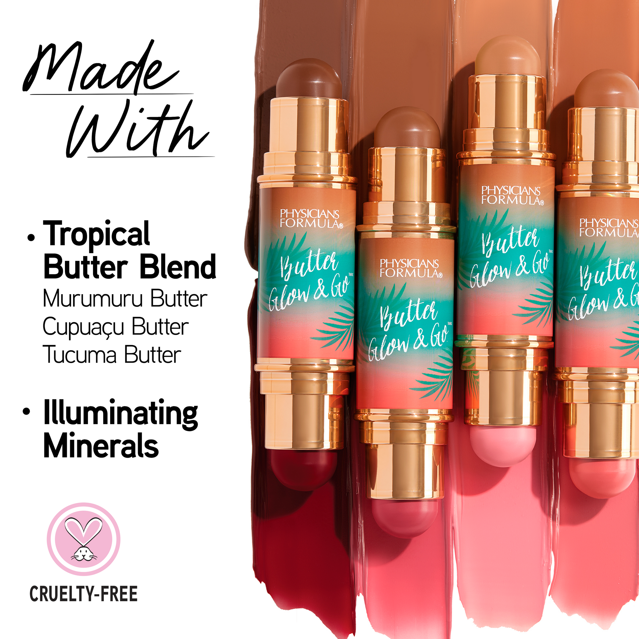 Butter Glow & Go™ Multiuse Stick | Beachy Pink