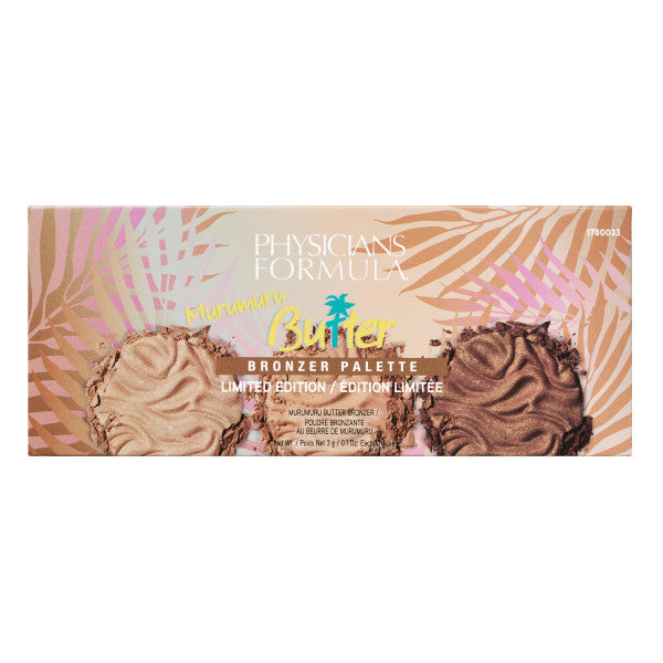 Murumuru Butter Bronzer Palette Closed Front View