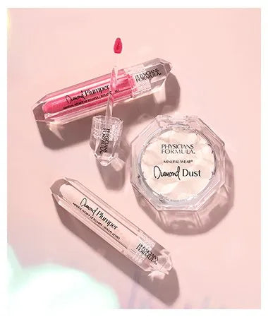 Physicians Formula lip plumpers and Diamond Dust highlighter