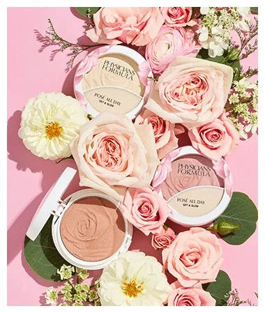 Showcase of Physicians Formula Rose All Day products