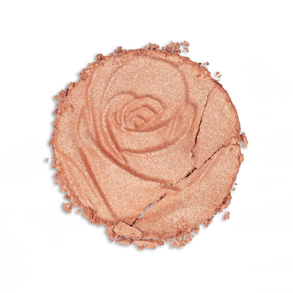 Rosé All Day Petal Glow Swatch in shade Petal Pink on white background