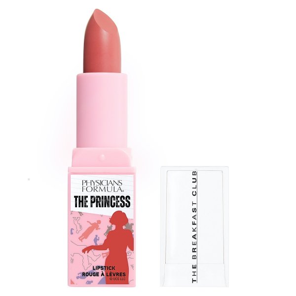 Front view of an open Physicians Formula The Breakfast Club The Princess Lipstick.
