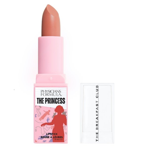 Front view of an open Physicians Formula The Breakfast Club The Princess Lipstick.