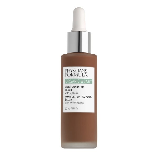 Organic Wear Silk Foundation Front View in shade Rich on white background