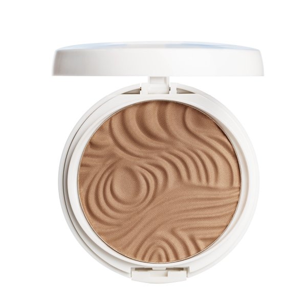 Natural Defense Setting the Tone Finishing Powder SPF 20 Open Product View in shade Medium on white background