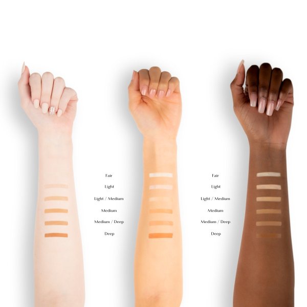 Natural Defense Total Coverage Concealer SPF 30 Arm Swatches