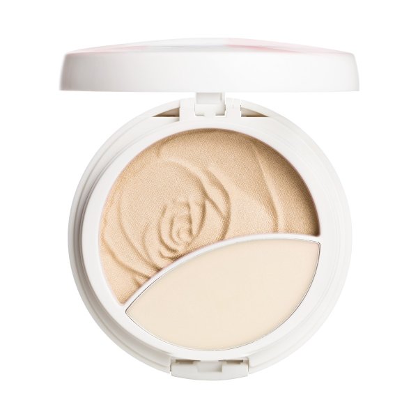 Rosé All Day Set & Glow Open Product View of balm in shade Luminous Light on white background