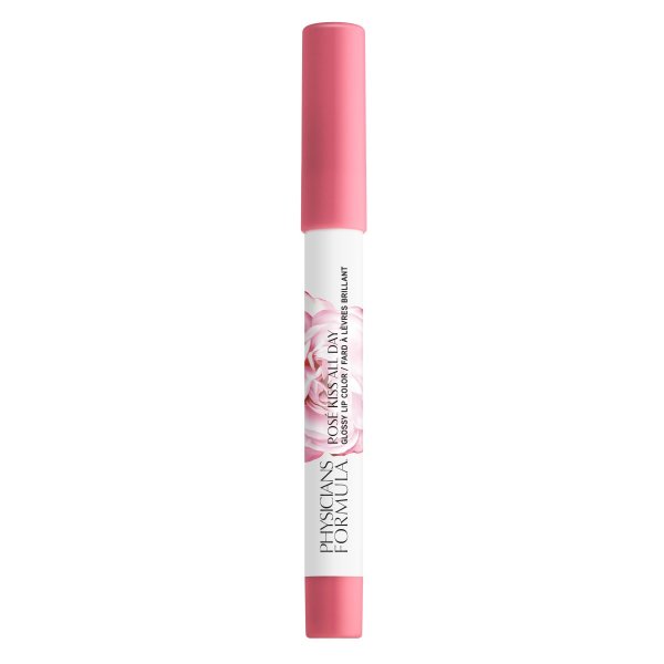 Rosé Kiss All Day Glossy Lip Color Front View in shade Blind Date on white background