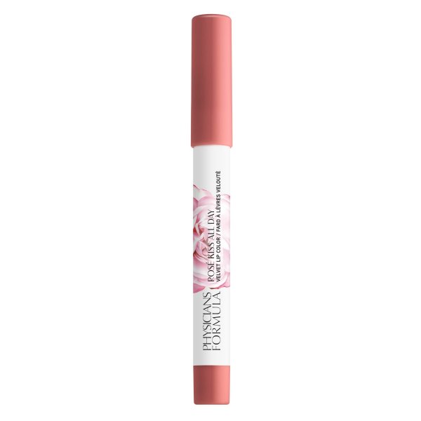 Rose Kiss All Day Velvet Lip Color Front View in shade I Do on white background