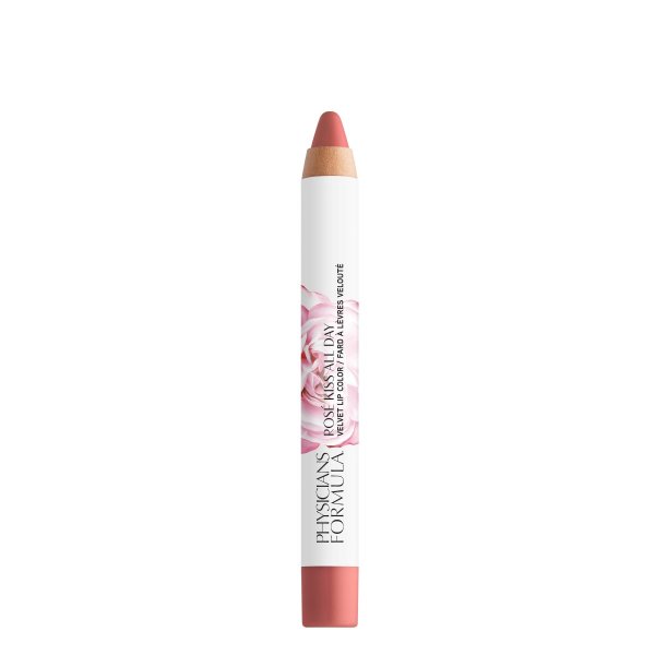 Rose Kiss All Day Velvet Lip Color Open Product View in shade I Do on white background