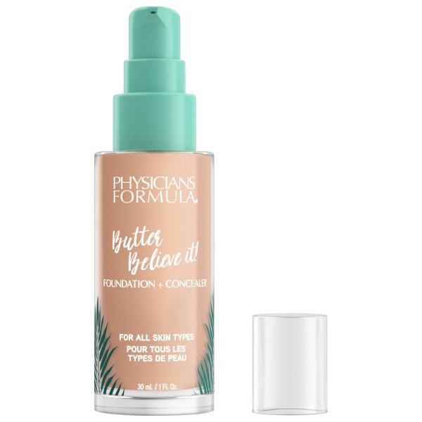 Butter Believe It! Foundation + Concealer Open Product View in shade Light on white background