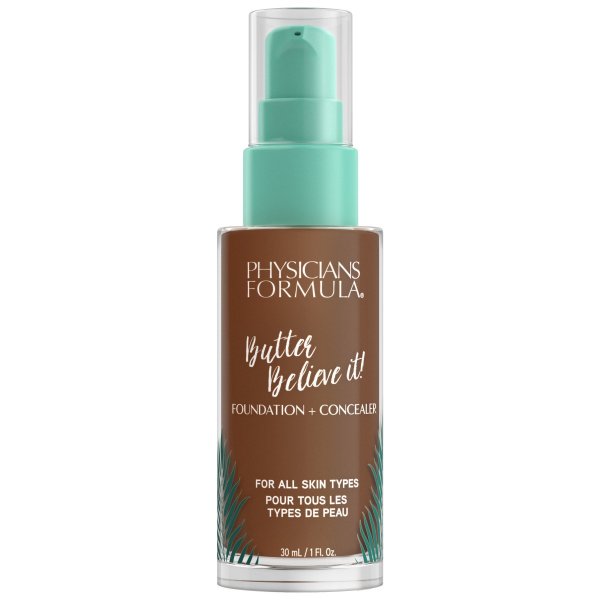 Butter Believe It! Foundation + Concealer Front View in shade Deep-to-Rich on white background