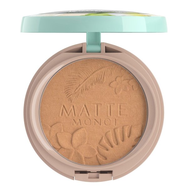 Matte Monoi Butter Bronzer Open Product View in shade Matte Bronzer on white background