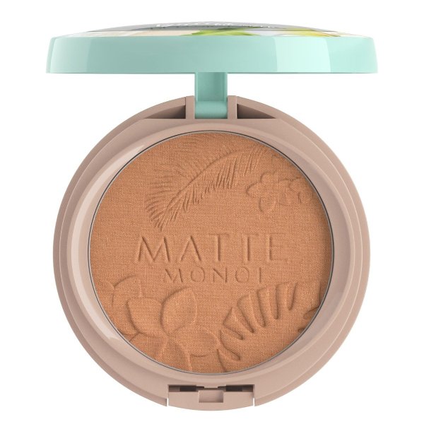 Matte Monoi Butter Bronzer Open Product View in shade Matte Sunkissed on white background