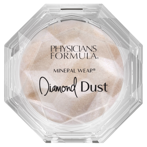 Mineral Wear® Diamond Dust Front View in shade Starlit Glow on white background