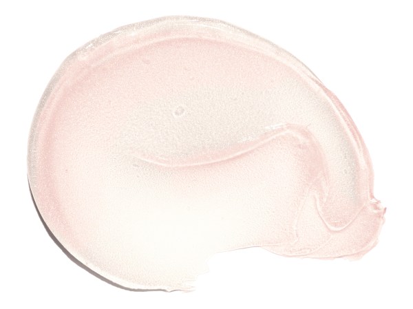 Mineral Wear Diamond Lip Plumper in Light Pink Princess Cut Swatch on white background