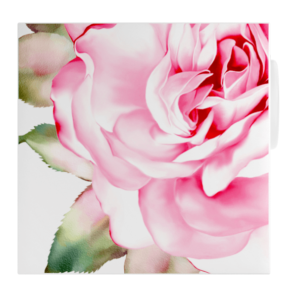 Rosé All Day Dual-Pencil Sharpener, view of bottom of sharpener, floral design