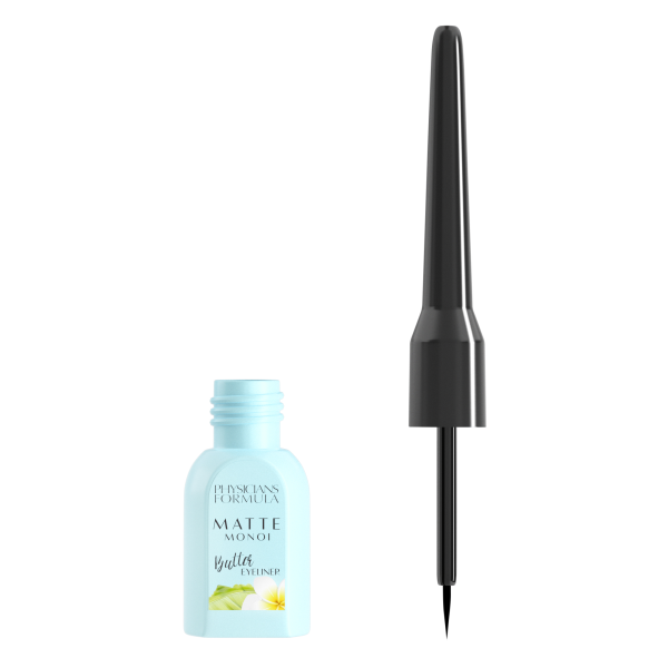 Matte Monoi Butter Eyeliner Open Product View on white background