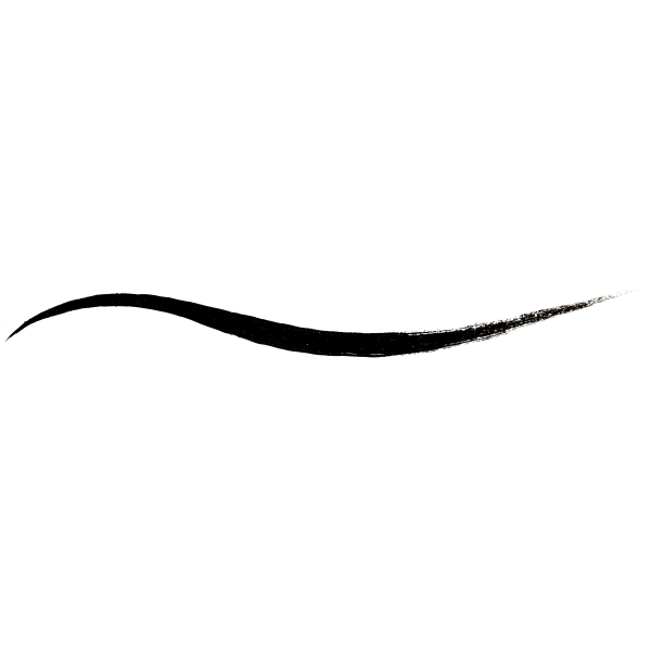 Matte Monoi Butter Eyeliner Swatch on white background
