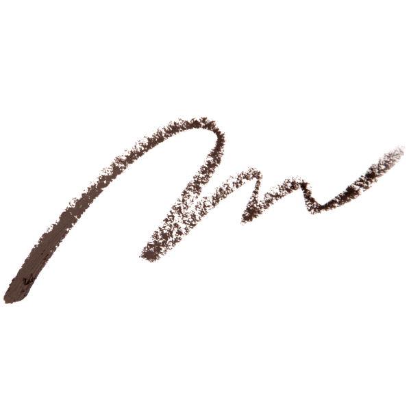 Eye Booster Slim Brow Pencil Swatch in shade Medium Brown on white background