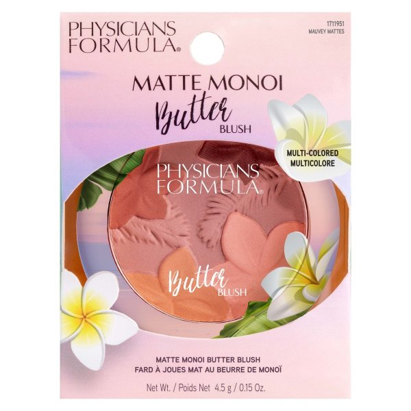 Matte Monoi Butter Blush Product Packaging Front View
