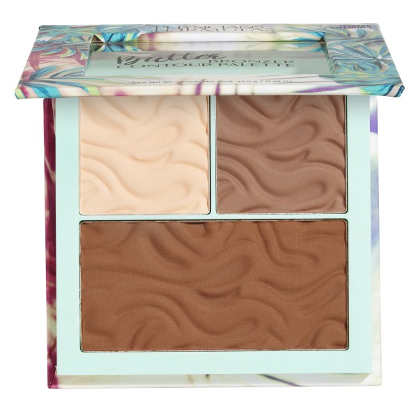Butter Bronzer Contour Palette Open Product Front View in shade Contour 1 on white background