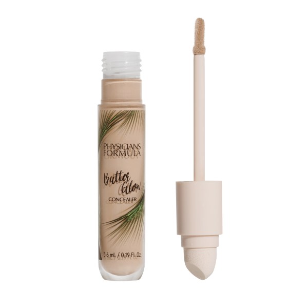 Butter Glow Concealer Open Product View in shade Medium to Tan on white background