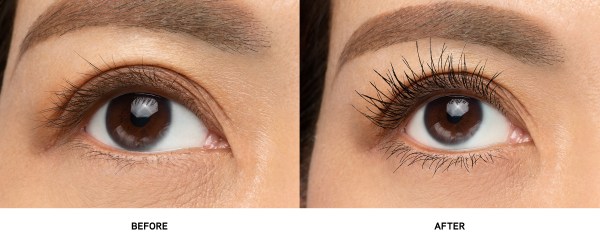 Eye Booster Lash Illusion Mascara Model Before & After