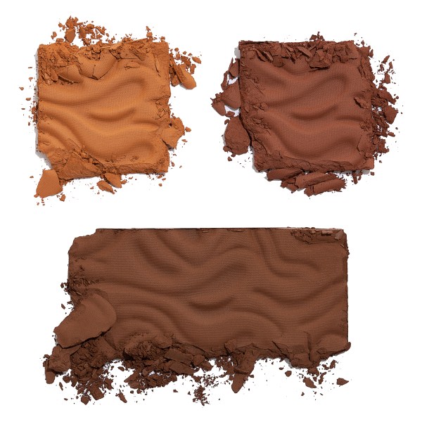 Butter Bronzer Contour Palette Swatches in shades Contour 2 on white background