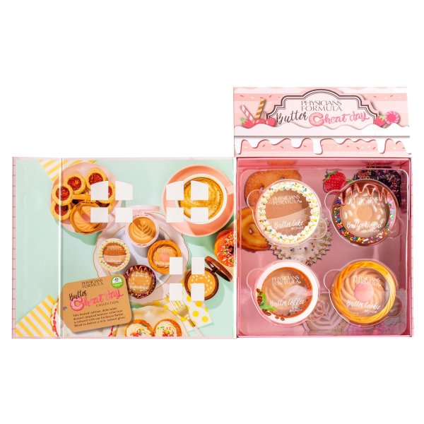 Butter Cheat Day Full Collection, PR Box Open on white background