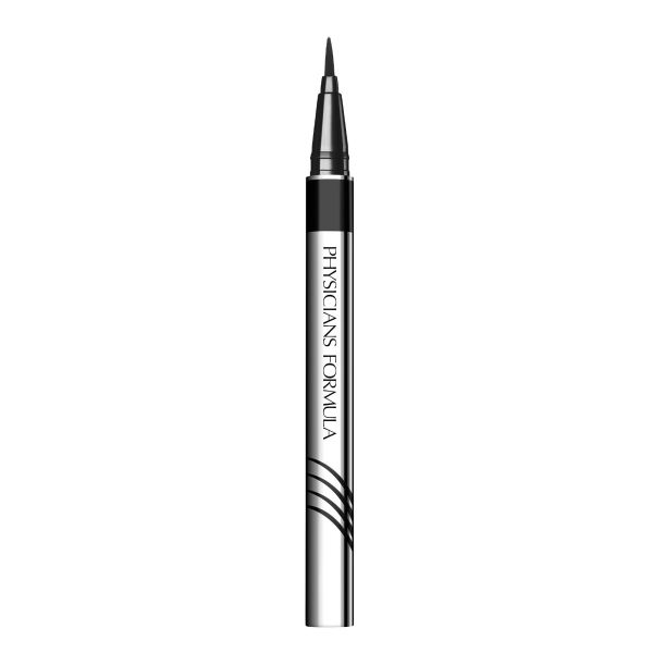 Ultra-Fine Liquid Eyeliner Open Product View in shade Ultra Black on white background