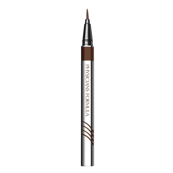 Ultra-Fine Liquid Eyeliner Open Product View in shade Deep Brown on white background