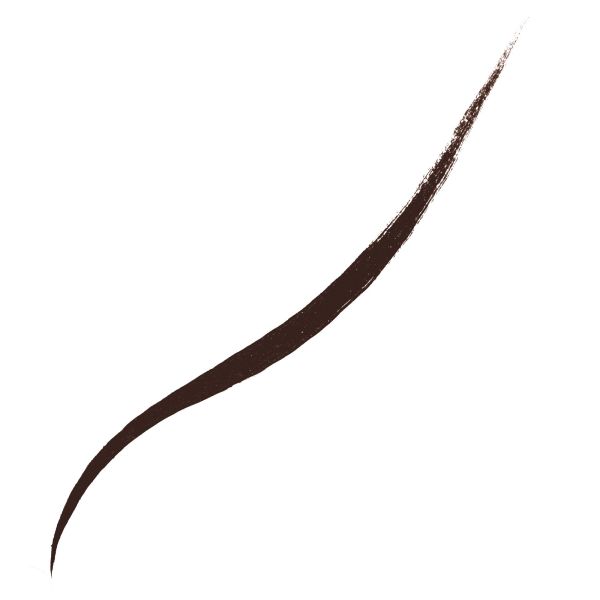 Ultra-Fine Liquid Eyeliner Swatch in shade Deep Brown on white background