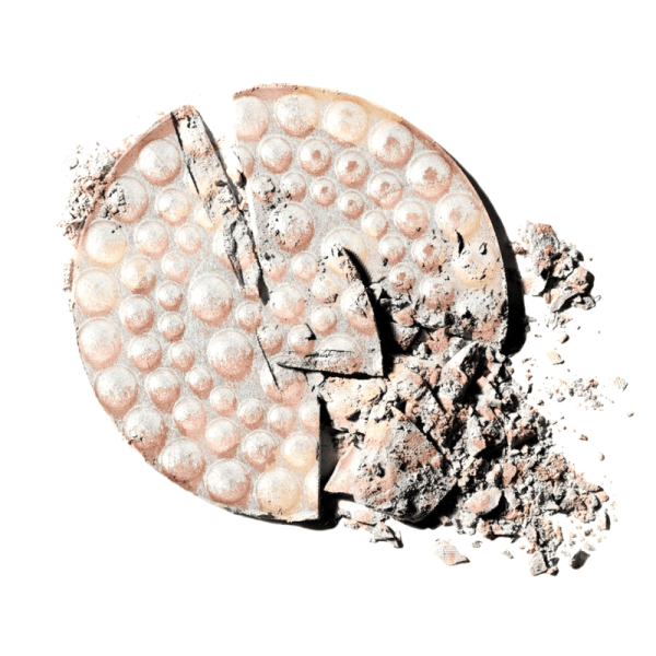 Powder Palette Mineral Glow Pearls -Light Bronze - Product front facing top view with lid open on a white background