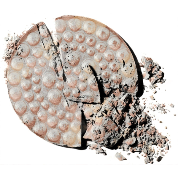 Powder Palette Mineral Glow Pearls - Bronze - Product front facing top view with lid open on a white background