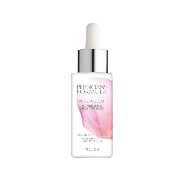Rose All Day Oil-Free Serum, Rose - Product front facing on a white background