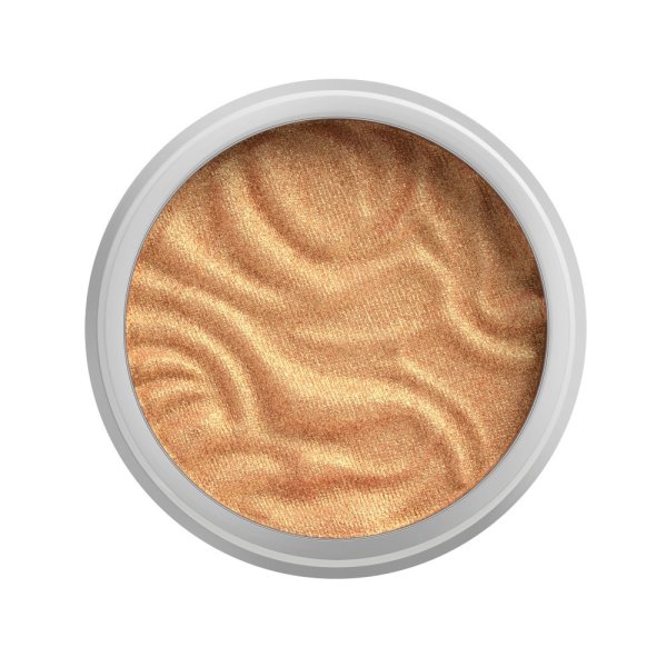 Murumuru Butter Highlighter Open Product View in shade Champagne on white background