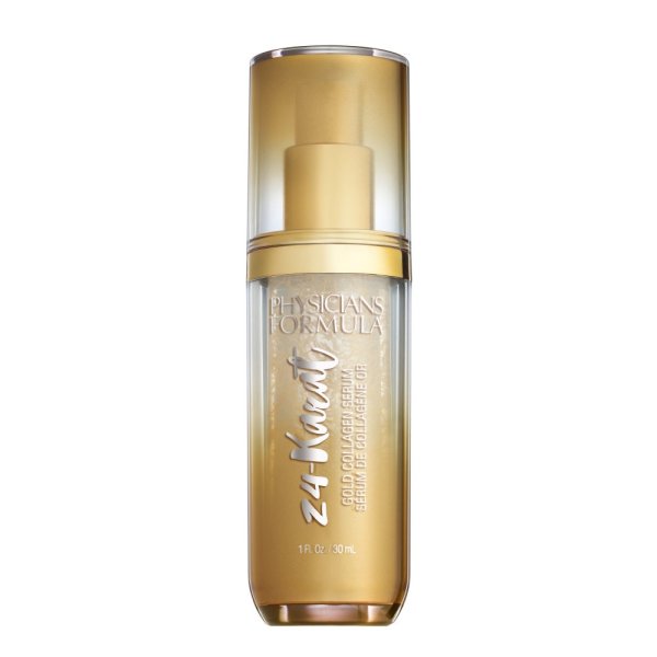 24-Karat Gold Collagen Serum Front View on white background