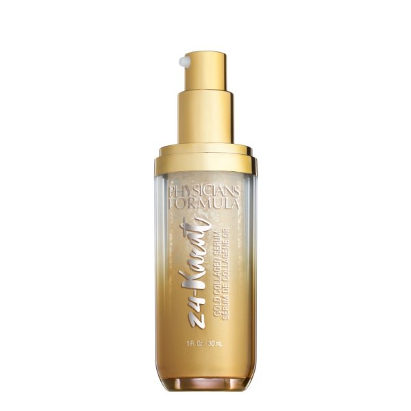24-Karat Gold Collagen Serum - Product front facing on a white background