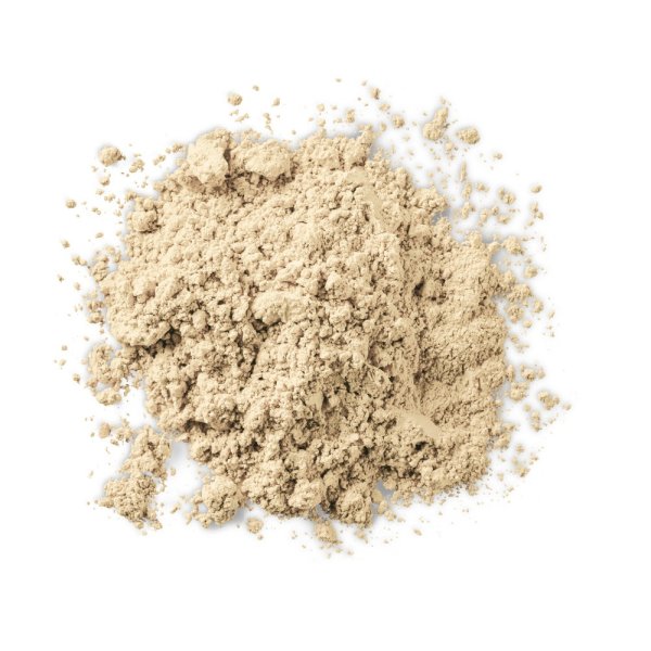 Mineral Wear Loose Powder SPF 16 Swatch in shade Translucent Light on white background