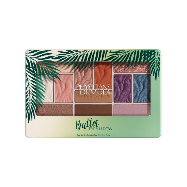 Murumuru Butter Eyeshadow Palette Front View in shade Tropical Days on white background