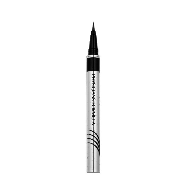 Eye Booster Waterproof Ultra-Fine Liquid Eyeliner - Blackest Black - Product front facing on a white background