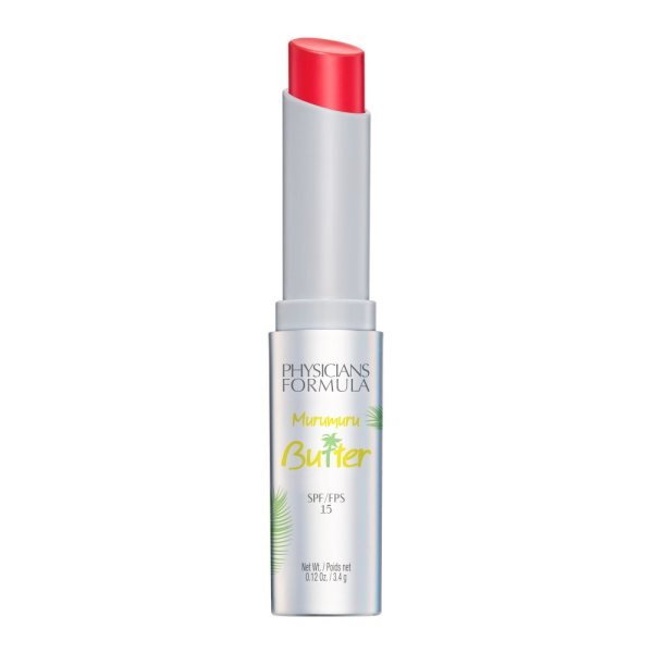 Murumuru Butter Lip Cream SPF 15- Samba Red - Product front facing on a white background