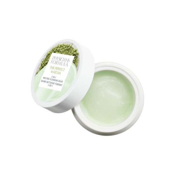The Perfect Matcha 3-in-1 Melting Cleansing Balm, Cleanse - Product front facing on a white background