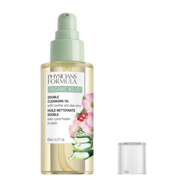 Organic Wear Double Cleansing Oil - Product front facing on a white background