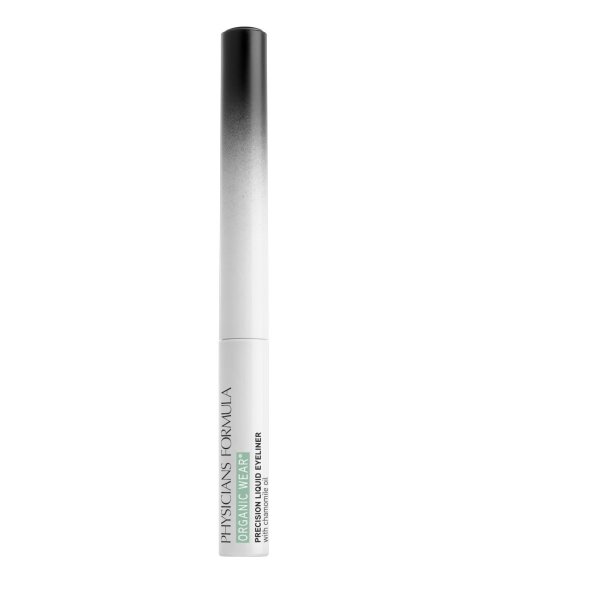 Organic Wear Precision Liquid Eyeliner Front View in shade Black on white background