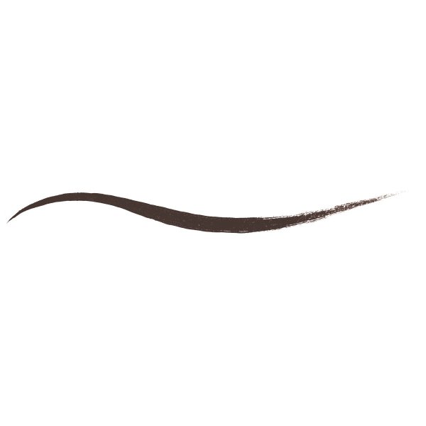 Organic Wear Precision Liquid Eyeliner Swatch in shade Brown on white background