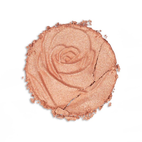 Rosé All Day Petal Glow Swatch in shade Petal Pink on white background